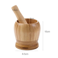 Bamboo Spice Grinding Set