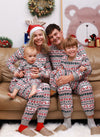 Festive Family Joy Pattern Pajamas