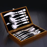 Stainless Steel Steak Knife & Fork Set