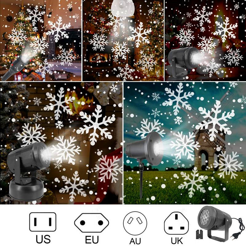 Snowflake Magic Christmas Projector