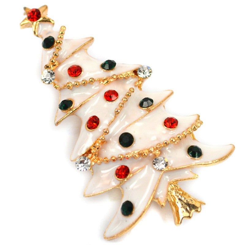 Festive Tree Brooch