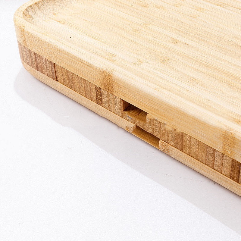 Bamboo Cheese Plate Set