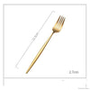 Golden Stainless Steel Cutlery Set