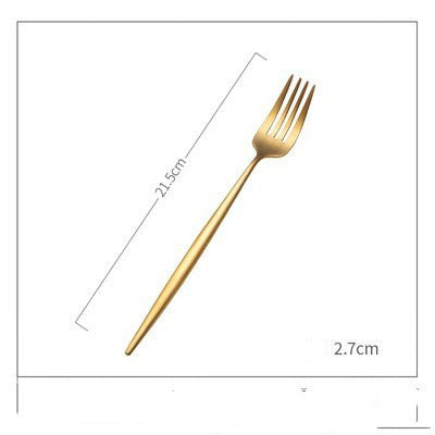 Golden Stainless Steel Cutlery Set