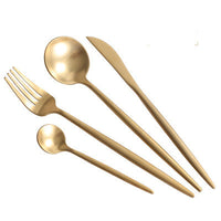 Golden Stainless Steel Cutlery Set