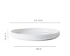 Nordic Black and White Plate Set