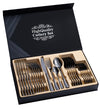 24-Piece Stainless Steel Cutlery Set: Elegant Upgrade