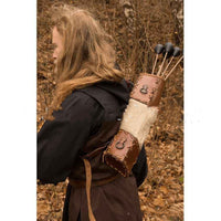 Handcrafted PU Leather Quiver