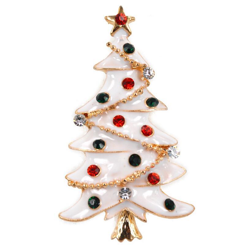 Festive Tree Brooch