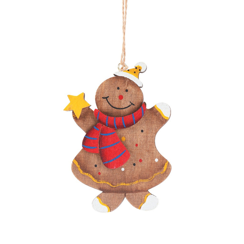 Holiday Spice Wood Ornament