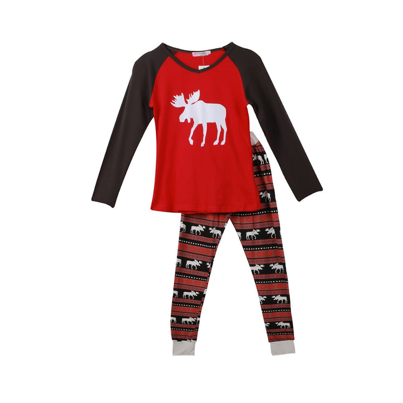 Holiday Harmony Elk Pajama Sets