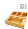 Bamboo Kitchen Organizer