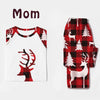 Christmas Deer Antlers Print Matching Pajama Set