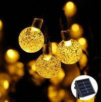 Solar Glow: Festive Outdoor Solar LED String Lights