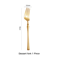 Golden Luxe Stainless Steel Cutlery Set