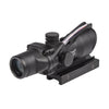 QuadLens 4x32: Battery-Free Fiber Optic ACOG & CR2032 Red Dot