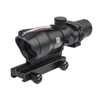 QuadLens 4x32: Battery-Free Fiber Optic ACOG & CR2032 Red Dot