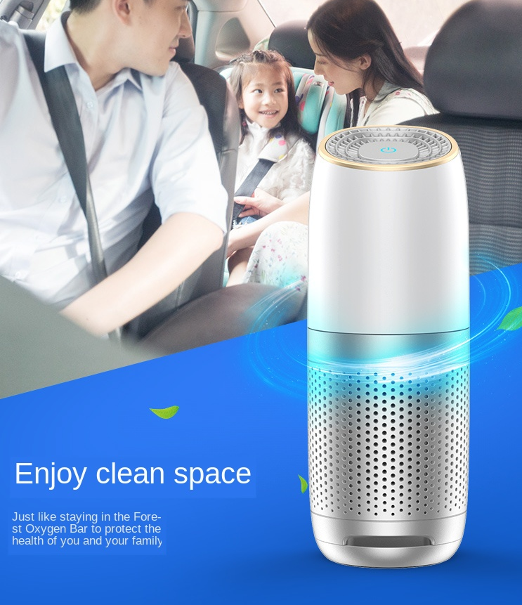 Car Air Purifier+: Clean, Fresh Air on the Go!