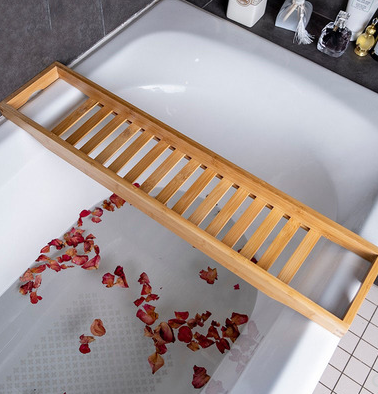 Bamboo Spa Bath Rack