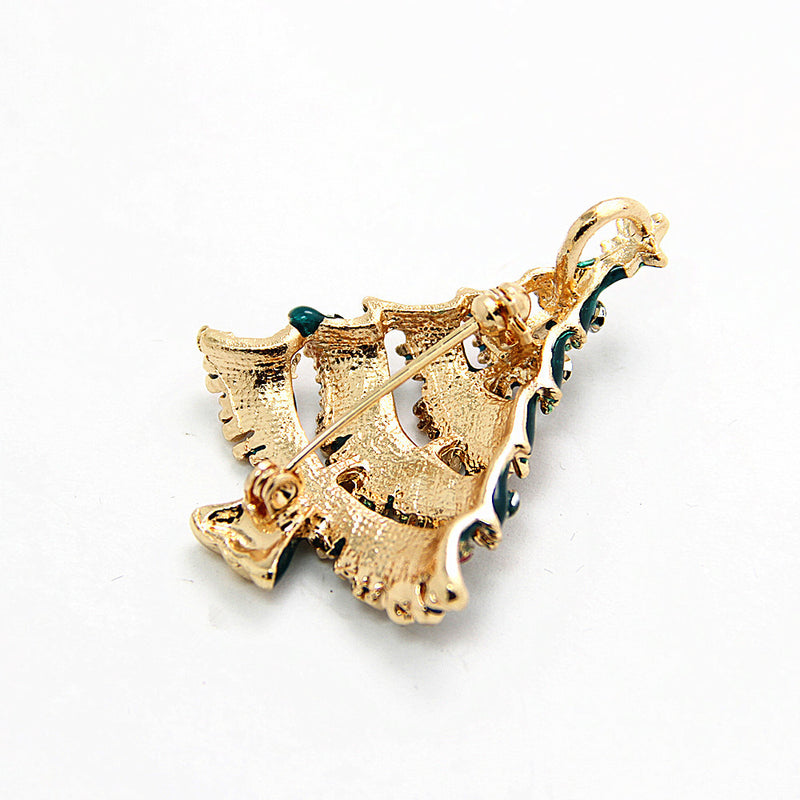 Festive Tree Brooch