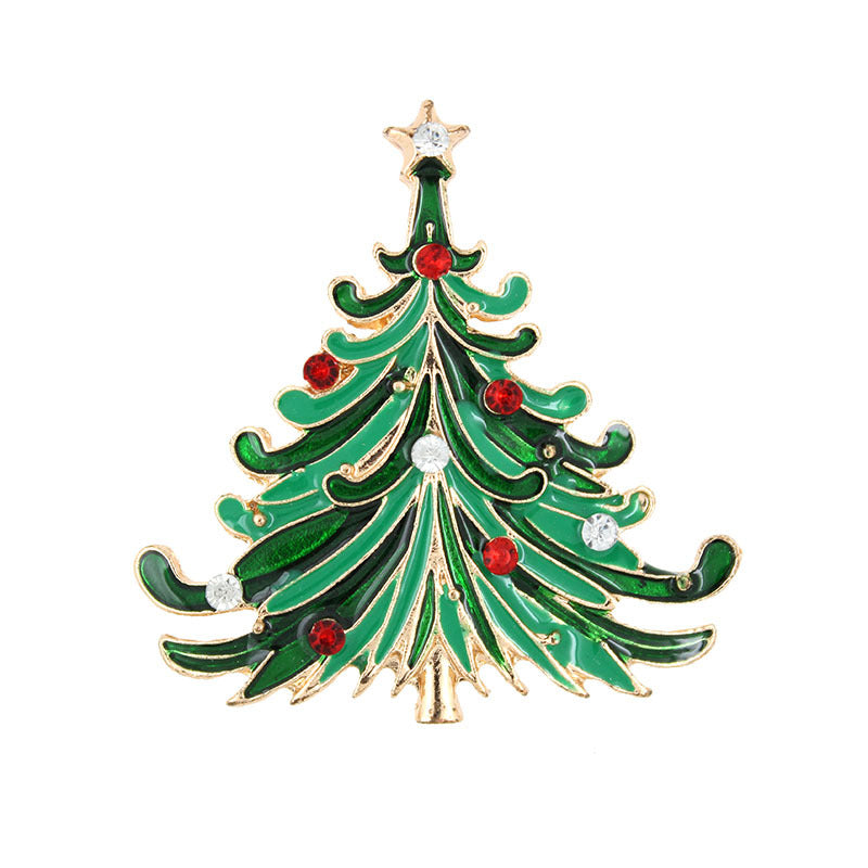 Festive Tree Brooch