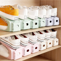 Stackable Shoe Shelf: Organize & Store Shoes Efficiently