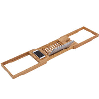 Bamboo Bath Caddy: Ultimate Relaxation