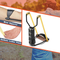 Compact Slingshot: Portable Power for Outdoor Fun!