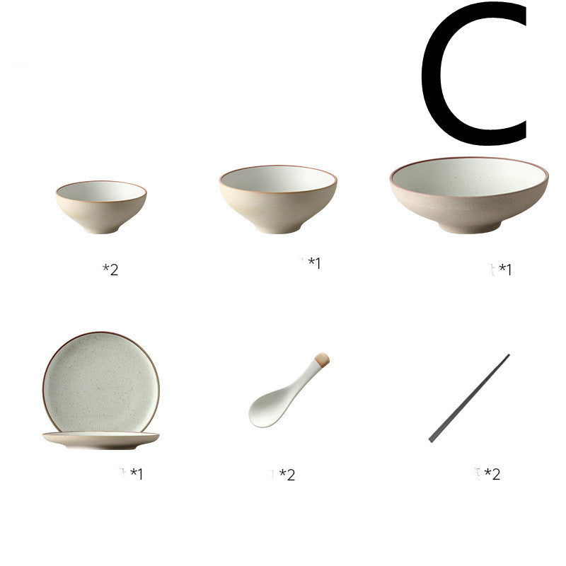 Japanese Ceramic Plate Set