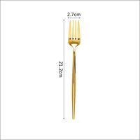 Golden Luxe Stainless Steel Cutlery Set