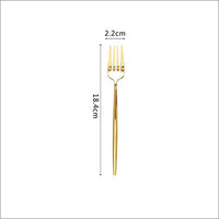 Golden Luxe Stainless Steel Cutlery Set