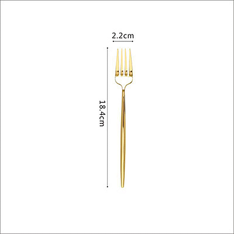 Golden Luxe Stainless Steel Cutlery Set