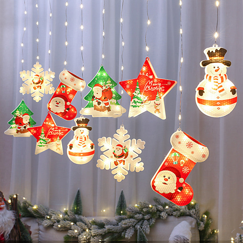 Cartoon LED Christmas Light String