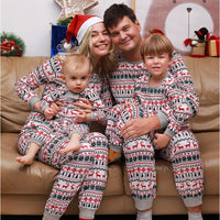 Festive Family Joy Pattern Pajamas