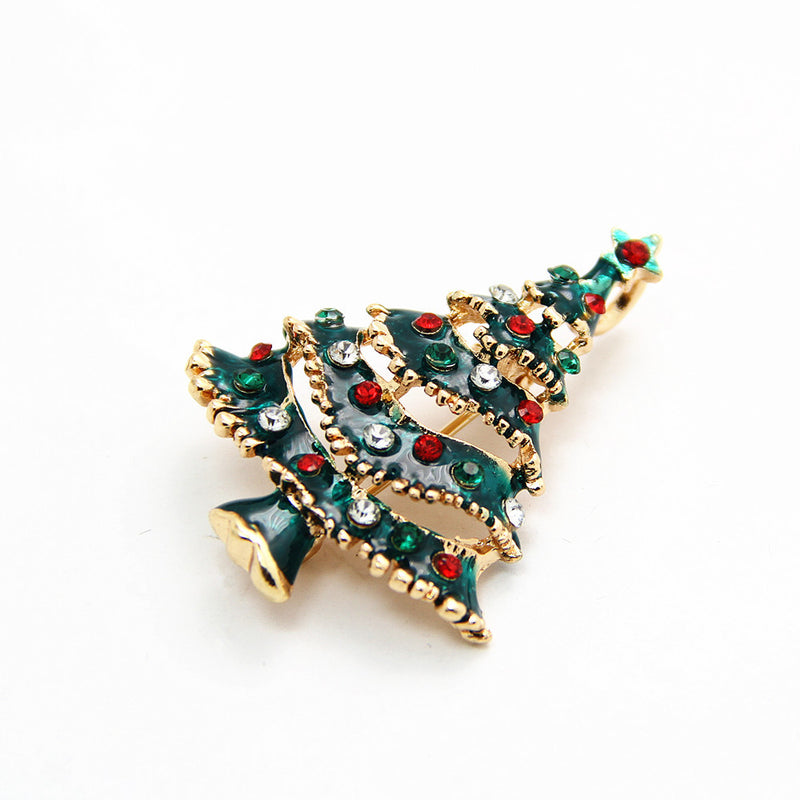 Festive Tree Brooch