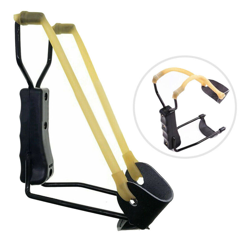 Compact Slingshot: Portable Power for Outdoor Fun!