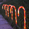 Candy Cane Solar Fairy Lights