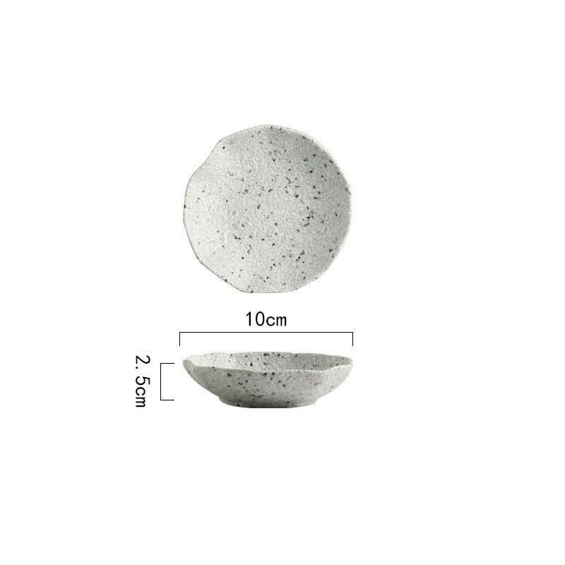 Nordic Stone Ceramic Plate Set