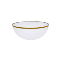 Rainbow Glass Plate Bowl Set