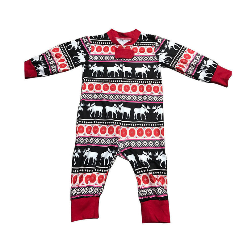 Holiday Harmony Elk Pajama Sets