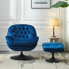 Swivel Velvet Lounge Chair