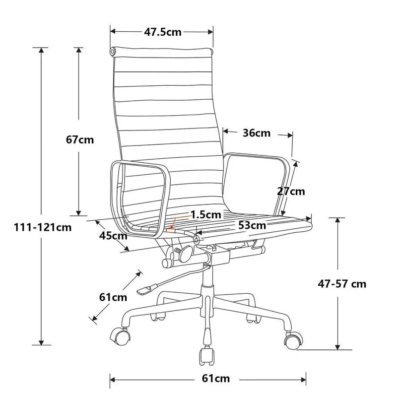 Leather Swivel Office Chair: Ultimate Comfort & Style