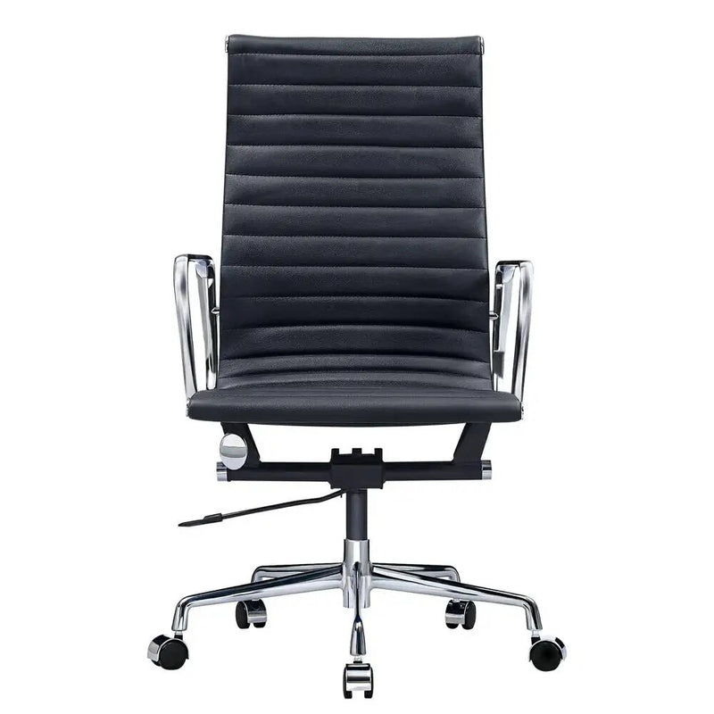 Leather Swivel Office Chair: Ultimate Comfort & Style