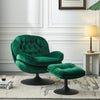 Swivel Velvet Lounge Chair