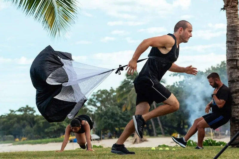 Speed Training Drills Resistance Parachute  Running Drag Sprint Chute Soccer Football Sport Speed Training Gym Equipment