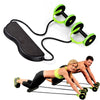 Gym Equipment Exercise Equipment Double Wheel Arm Waist Leg Trainer Power Roll Abdominal and Full Body Workout Home Fitness