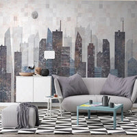 3D NYC Wall Mural: Customizable, High-Quality Wallpaper.