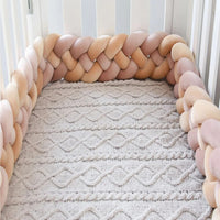 Braided Baby Bed Bumper: CozyKnot