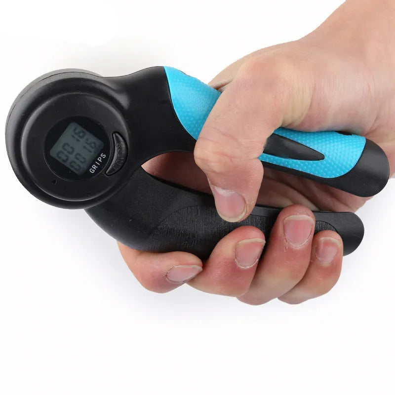 Dual LCD Hand Grippers Sports Fitness Finger Exerciser Dynamometer Grip Strength Adjustable Strength Calories Hand Grip