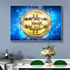 Bitcoin Gold Canvas Print